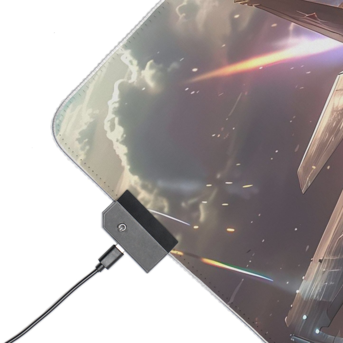 RGB Gaming Mouse Pad ( Fighter Jet In Sky )